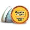 The Organic Coffee Co. Onecup, Breakfast Blend, Single Serve Coffee K-Cup Pods (100 Count), Keurig Compatible (Breakfast Blend 100 Count)