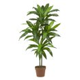 thumbnail image 1 of Plante en Soie de Dracaena de 48 Po (Toucher Réaliste), 1 of 5