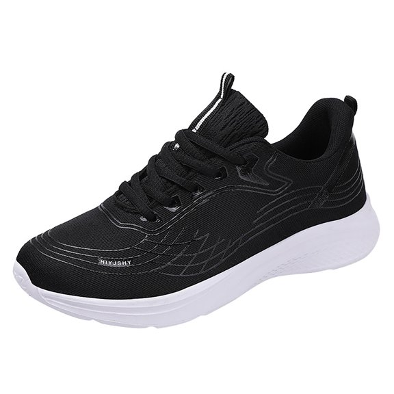 AUDeals White High Top Sneakers for Women - Wide Width Walking Shoes with Arch Support, Slip On Running Tennis Shoes