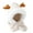 Beige, variant on Kids Winter Hat Scarf - Thicken Antler Decoration Plush Boys Winter Hat, Cold-proof Fluffy Protect Ears