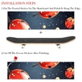 thumbnail image 2 of Seven Starred Ladybird Skateboard Grip Tape Set of 2 Emery PVC Stickers 8.8x32.6in/22.4x83 cm [Insert Brand Name], 2 of 5