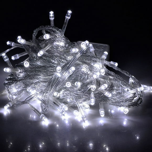 The Perfect Company 100 LED String Light w/ connector - White