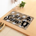 thumbnail image 1 of Agiferg Christmas Letter Home Door Mat Absorbent Mat Living Room Kitchen Floor Mat, 1 of 3