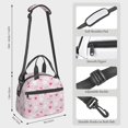 thumbnail image 2 of Naloa Love Rabbit Print Lunch Bag for Women & Men Insulated Lunch Box or Cooler Lunch Tote Bags for Work, Travel, Outdoor, 2 of 5