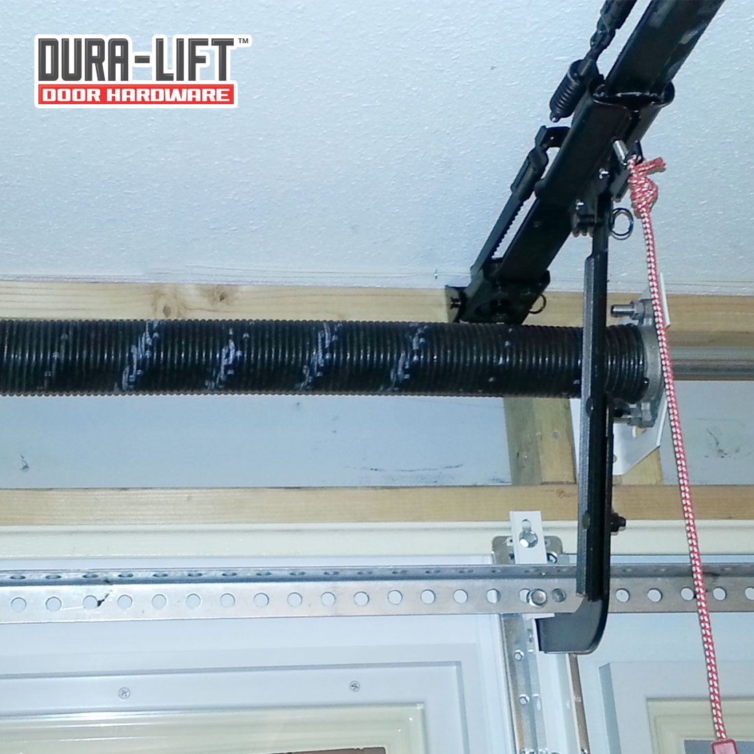 Dura Lift 225 X 2 X 27 Torsion Garage Door Spring Red Left