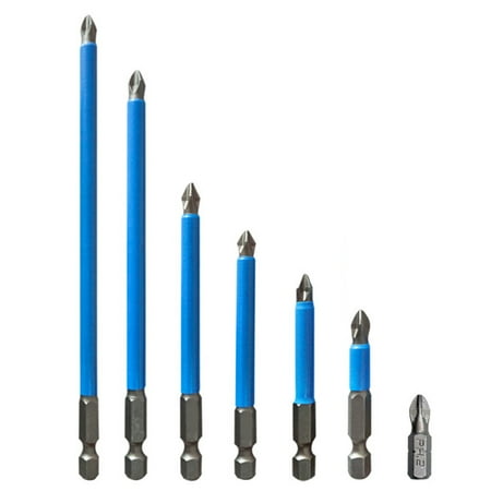 

Anself 7Pcs Screwdriver Bit Sets Hand Tools Screwdriver Drill Bit 25mm-150mm