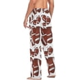 thumbnail image 6 of GZHJMY Cool Football Mens Pajama Pants, Comfortable and Soft Men&nbsp;Pajama&nbsp;Bottoms, with Pockets and Drawstring, Christmas New Year Birthday Father's Day Gifts, Small, 6 of 7