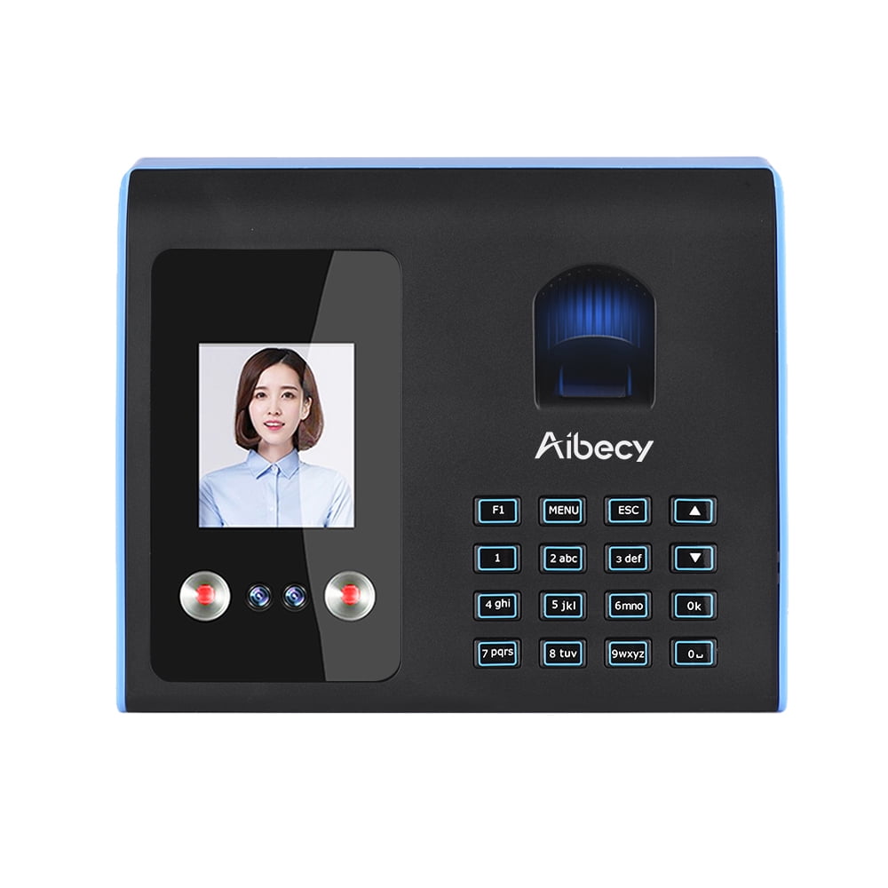 ROLL Intelligent Biometric Fingerprint Time Attendance Machine Time Clock Support Face Fingerprint Password Employee Checking-in Recorder Reader 