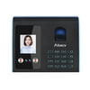 Aibecy Intelligent Attendance Machine Face Fingerprint Password Recognition Mix Biometric Time Clock for Employees with Voice Broadcast Function Support Multi-language