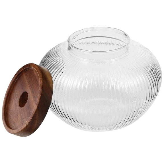 IFANLANDOR Multi Color Kitchen Storage Jars For Kitchen Organization 1Set 5.7X3.9In