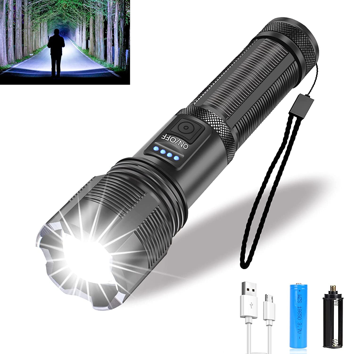 Buy Fyrome LED 10000 Lumens Flashlight Online in India. 633349820