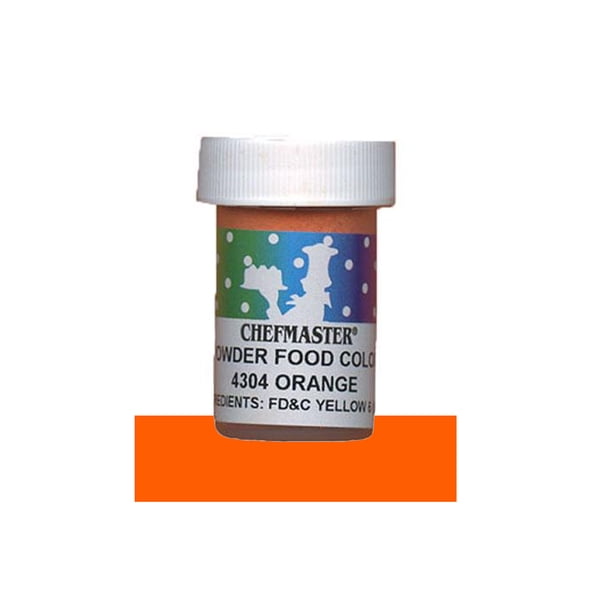 Chefmaster Orange Powder Food Color, 3 gr. - Walmart.ca