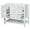 White, variant on RONSHIN 36 Inch Bathroom Vanity, Bathroom Storage Cabinet with 3 Drawers, Bottom Open Shelves Cabinet, Modern Solid Wood Bathroom Vanity Cabinet without Sink