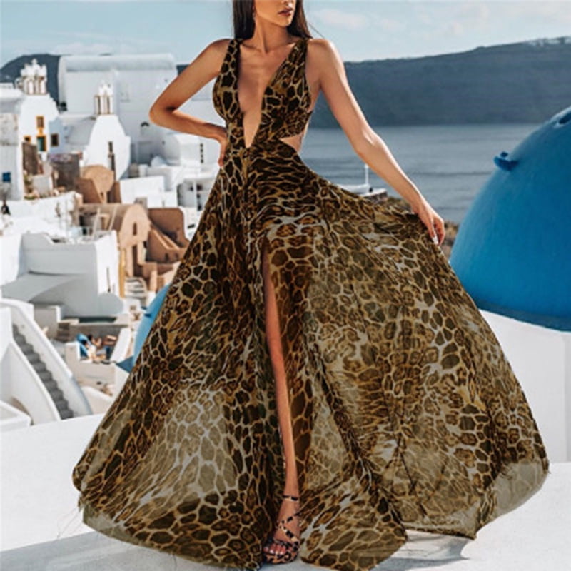 leopard print dress sexy