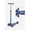 Blue/White, variant on Micro Kickboard Maxi LED Kids Kick Scooter, 3-Wheel Light-Up Wheels, Adjustable, Ages 5-12
