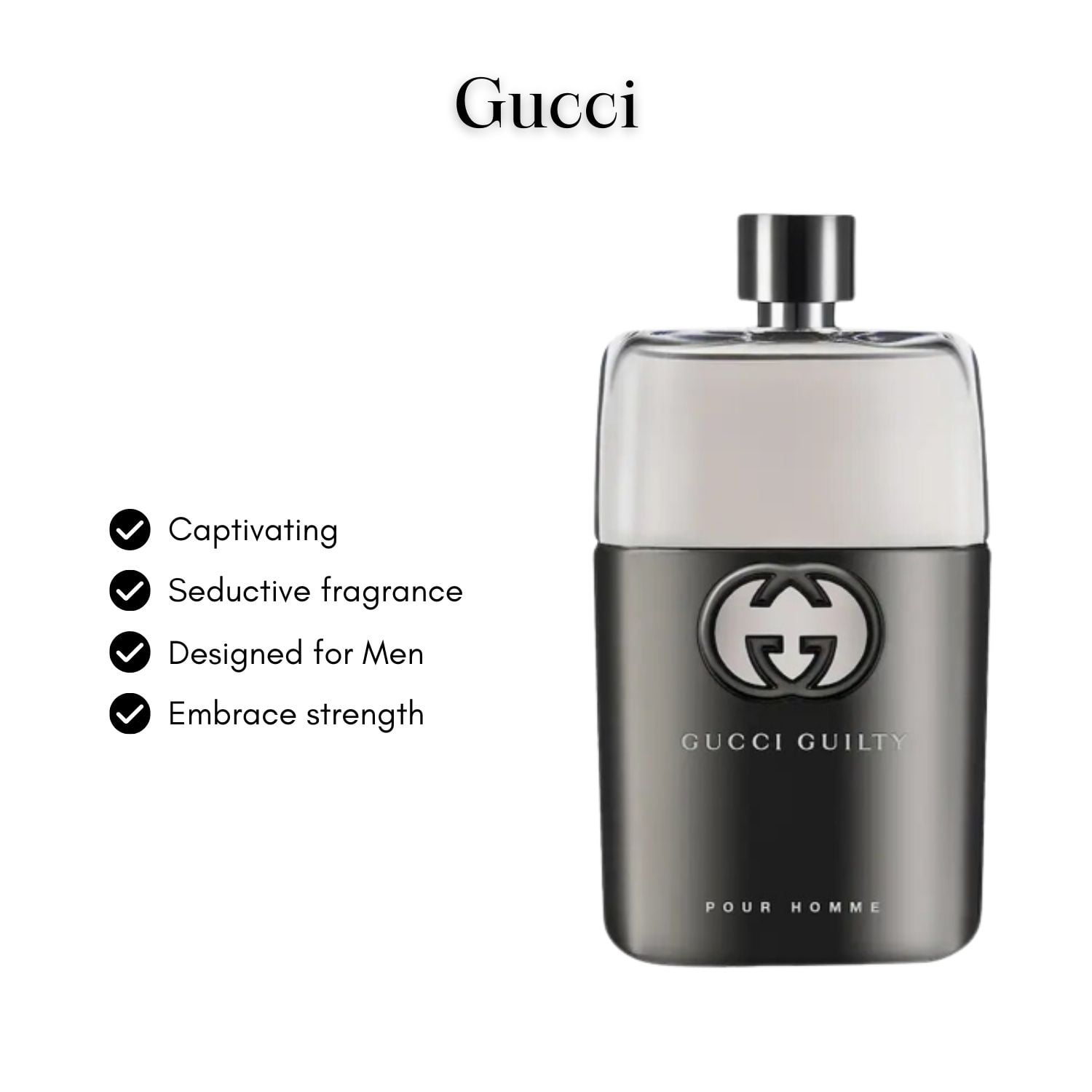 Gucci Guilty For Men By Gucci Eau De Toilette Spray