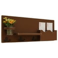 thumbnail image 1 of Mail Organizer with Coat Hooks & Mason Jar, 1 of 11