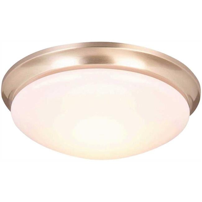Hampton Bay HGV3011L2BN 13 in. Equivalent Integrated LED Flush Mount