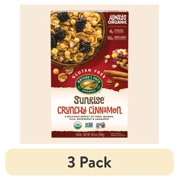 (3 pack) Nature's Path Organic Breakfast Cereal, Sunrise Crunchy Cinnamon, 10.6oz Box
