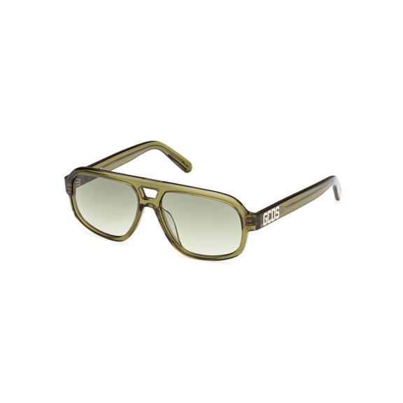 GCDS sunglasses GD0046 UNISEX 54/14/140 93P shiny light green