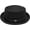 Black, variant on Unisex Summer Breathable Mesh Pork Pie Hat, Mens Wide Brim Beach Sun Cap with Adjustable String, Vintage Bowler Fedora Hat for Men Women Head 22-23.6"(Green)