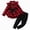 R599-Red, variant on NOLDARES Infant Toddler Girls Cute Outfits Fall Winter Clothes 2pcs Long Sleeve Graphic Sweatshirt and High Waist Pants Set Clothing(Red,2-3 Y)