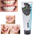 thumbnail image 4 of Activated Charcoal Toothpaste, Black White Teeth Toothpaste Without Fluoride Natural Organic Caries Protection Toothpaste Whitening Bamboo Charcoal Toothpaste White Teeth 100g, 4 of 8