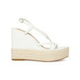 thumbnail image 2 of Steve Madden Womens whitlee Faux Leather Dressy Wedge Sandals, 2 of 3