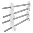 4pcs Baby Gate Threaded Spindle Rods Replacement Bolts Baby Gate