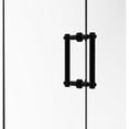 thumbnail image 2 of Contemporary 8 Inch Back to Back Shower Door Pull with Twisted Accent, 2 of 2