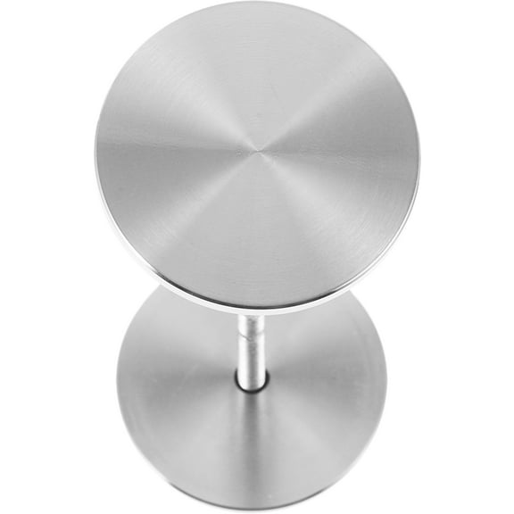 FRCOLOR Cover Plate for Door Hole Stainless Steel Silver Security-Conscious Users Doors 1Pack
