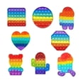 thumbnail image 1 of Juego 8 Piezas Push Pop It Bubble Fidget Juguete Antiestrés, 1 of 3