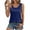 10# Navy, variant on Silk Satin Tank Tops for Women Scoop Neck Sleeveless Camisole Tops 2026 Summer Basic Blouses Champagne L
