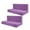 violet, variant on funtasica 2Pcs RV Seat Covers Camper Cushion Covers Easy Fitted Comfort Camper Cushion Slipcovers Sofa Furniture Protector for Trailers violet