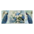 thumbnail image 1 of Cuadros Decorativos 3 piezas 5D bricolaje completo taladro diamante pintura pavo real punto de cruz (multicolor) Wdftyju embutido en tela, 1 of 8