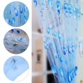 thumbnail image 4 of Window Sheer,  Stylish Window Voile, For Home Restaurant Balcony Decoration Hotel Blue, 4 of 8