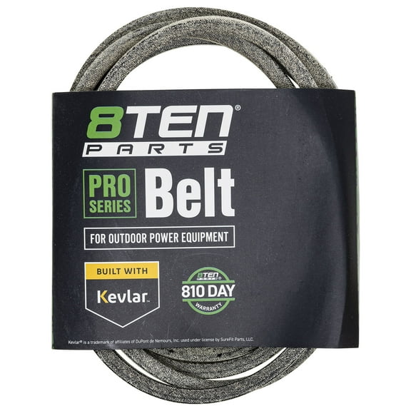 8TEN Belt with KEVLAR for Cub Cadet Craftsman John Deere 954-05022A M136927 108 x 1/2 810-CBL2878T