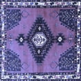 thumbnail image 1 of Ahgly Company Indoor Square Persian Blue Traditional Area Rugs, 8' Square, 1 of 4
