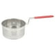 thumbnail image 1 of 304 Stainless Steel Round Deep Fryer Basket With Handle - Ideal For French Fries, Onion Rings, Chicken, Pasta - Medium Size (18cm), 1 of 5