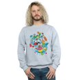 thumbnail image 2 of DC Comics Mens Teen Titans Go Candy Mania Sweatshirt, 2 of 4