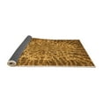 thumbnail image 2 of Ahgly Company Indoor Rectangle Abstract Orange Modern Area Rugs, 8' x 10', 2 of 4