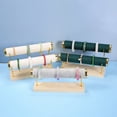 thumbnail image 3 of Tnobhg Bracelet Display Stand Elegant Jewelry Organization Wooden Base Bangle Watch Storage Holder for Home, 3 of 8