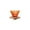 Orange#5, variant on Glass Pour Over Coffee Maker Reusable Drip Filter for Hand Brewed Coffee Portable Glass Coffee Filter with Removable Wooden Base Home Kitchen Office Brewing