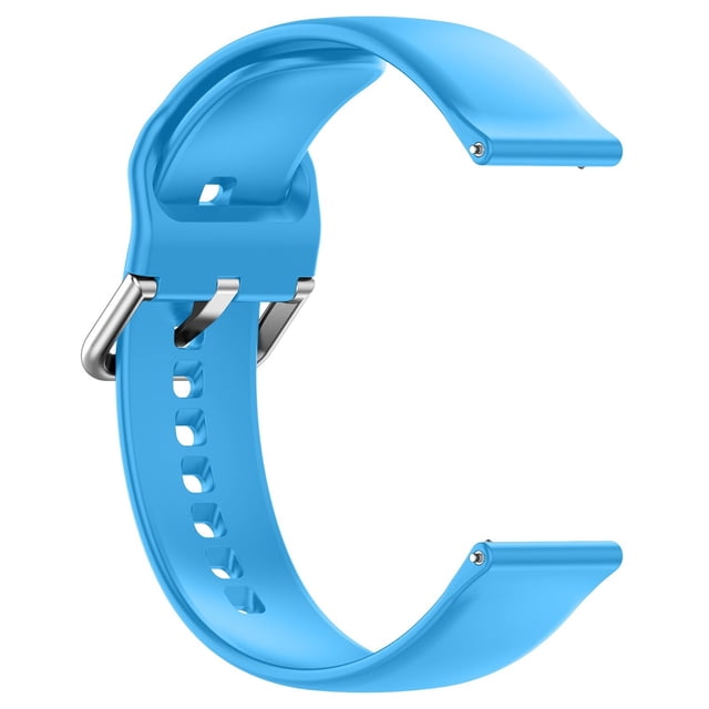 Correa de reloj de silicona deportiva de color sólido a prueba de sudor con ajuste cómodo y amplia compatibilidad