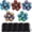 5 Colors, variant on CiaraQ DND Dice Set - 20 x 7 (140pcs) Polyhedral Dice for Dungeons and Dragons D&D RPG MTG Role Playing Table Games, with a Large Flannel Bag