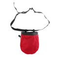 thumbnail image 2 of Bolsa de Tiza Cilíndrica para Escalada en Roca, Búlder, Escalada de árboles, miento de Pesas Y Más, Bolsa de Tiza con Cordón Y Cinturón - Color rojo Baoblaze Bolsa de tiza para escalada en roca, 2 of 8