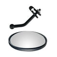 thumbnail image 1 of koolsoo Miroir Convexe Réglable Grand Champ de Vue Remplacement pour Bus Scolaire Petit Petit Clip, 1 of 7