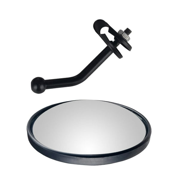Espejos para puntos ciegos GameHome, accesorios auxiliares, gran angular, aptos para autobuses escolares. Clip pequeño