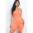 thumbnail image 4 of Bodycon Romper with Crossback Design, 4 of 10