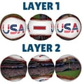 thumbnail image 5 of GETORIUM Custom Baseball, Strike a Patriotic Home Run with Our Official Size and Weight Baseball Featuring a Stunning USA Design 1UNIT – Perfect for Fans and Collectors!, 5 of 7